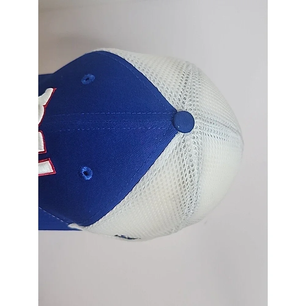 New York Giants New Era 39Thirty Hat Cap Blue White Size Small/ Medium EUC